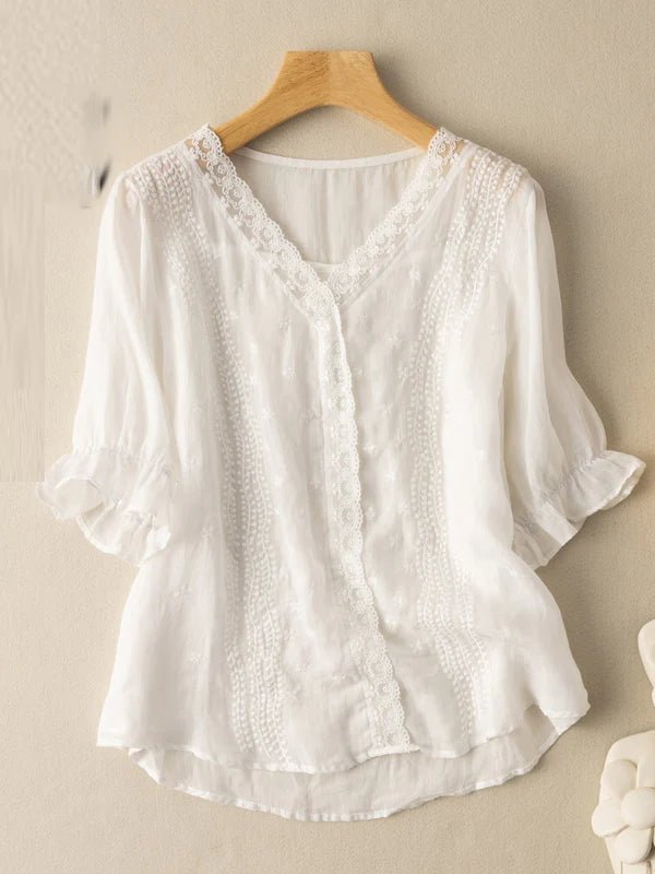 Gracefully Styled Top for Any Occasion