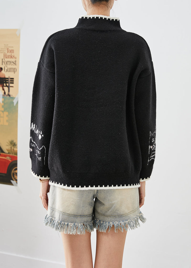 Classic Vintage Sweater with a Flattering Fit