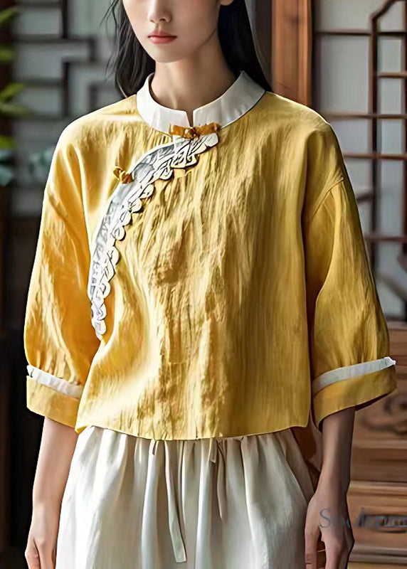 A Vintage Style Shirt with Delicate Timeless Details