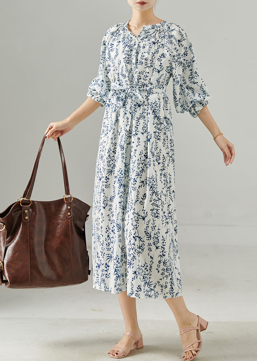 A Vintage Style Dress with Delicate Timeless Details
