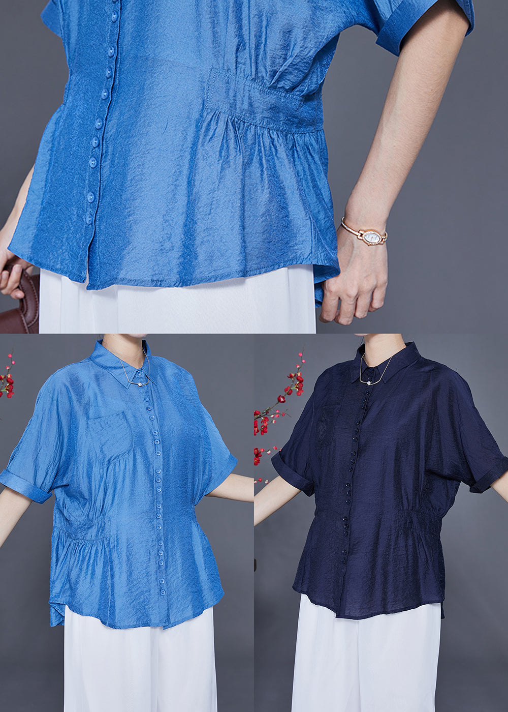 Well Tailored Shirt with a Graceful Silhouette