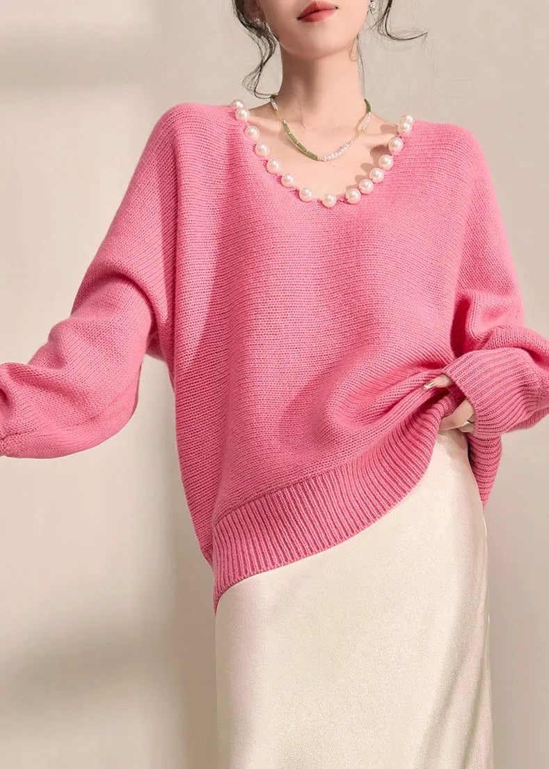 A Vintage Style Sweater with Delicate Timeless Details