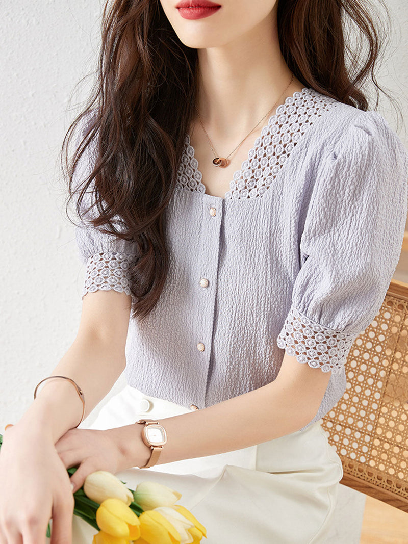 Gracefully Styled Top for Any Occasion