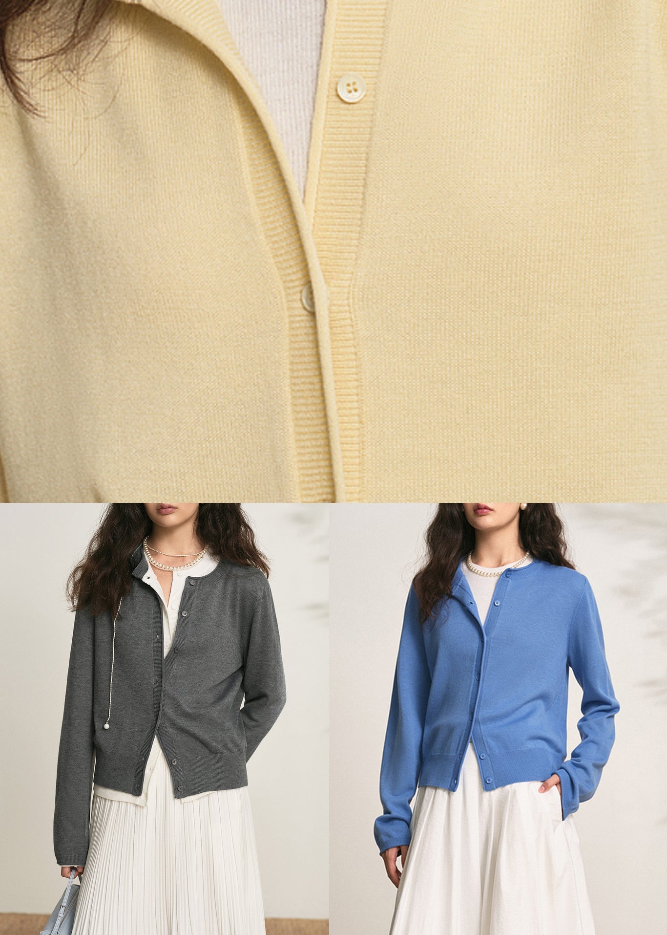 Beautifully Balanced Cardigan with Timeless Character