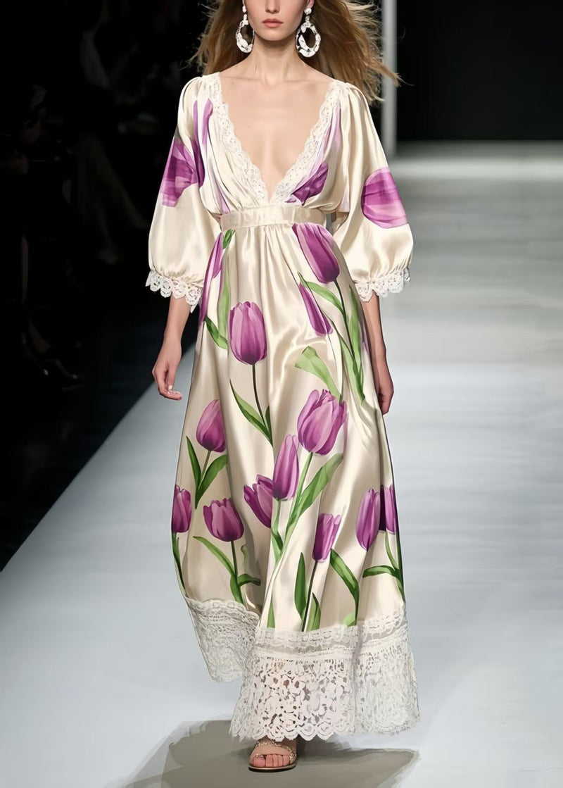 A Vintage Style Dress with Delicate Timeless Details