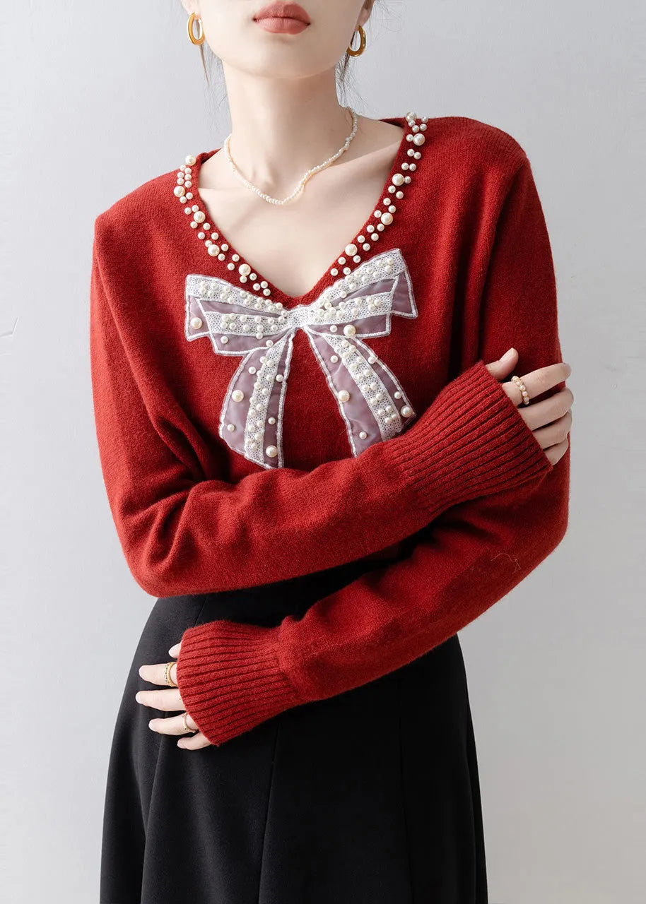 Vintage Inspired Sweater with a Contemporary Edge