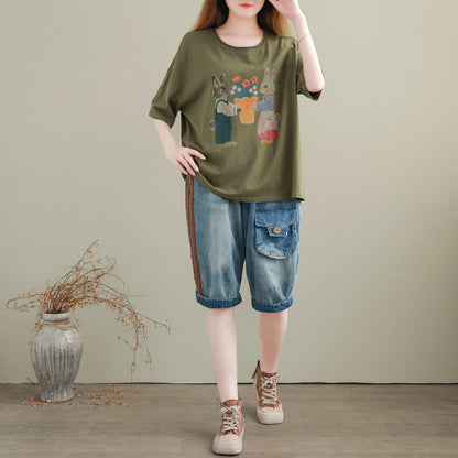 Well Tailored T-Shirt with a Graceful Silhouette