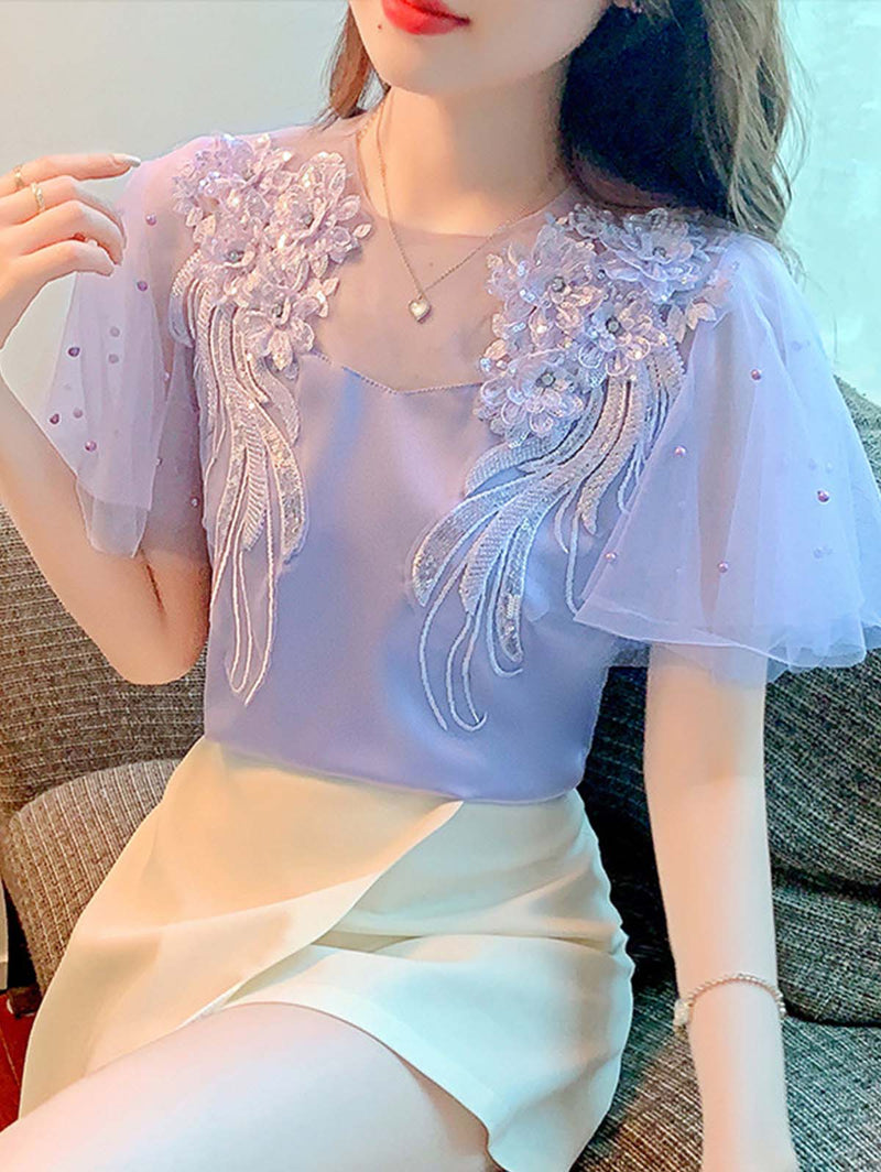 A Vintage Style Shirt with Delicate Timeless Details