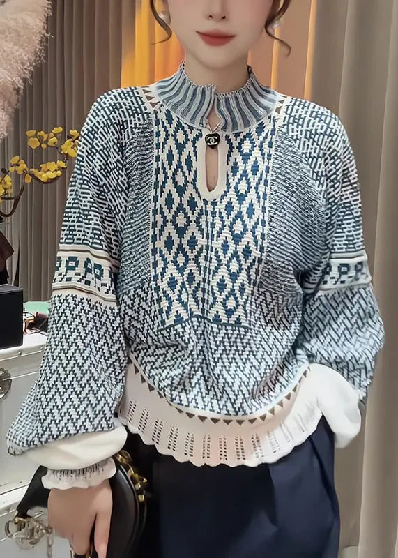 Vintage Inspired Sweater with a Contemporary Edge