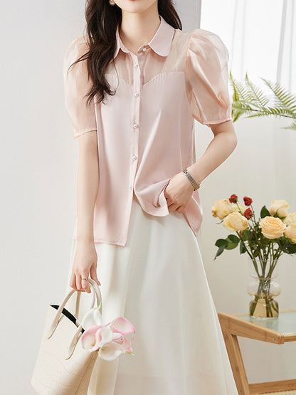 A Vintage Style Shirt with Delicate Timeless Details