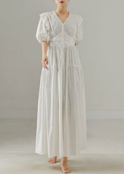 A Vintage Style Dress with Delicate Timeless Details