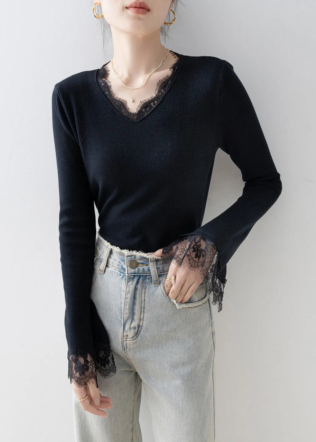 Gracefully Styled Top for Any Occasion