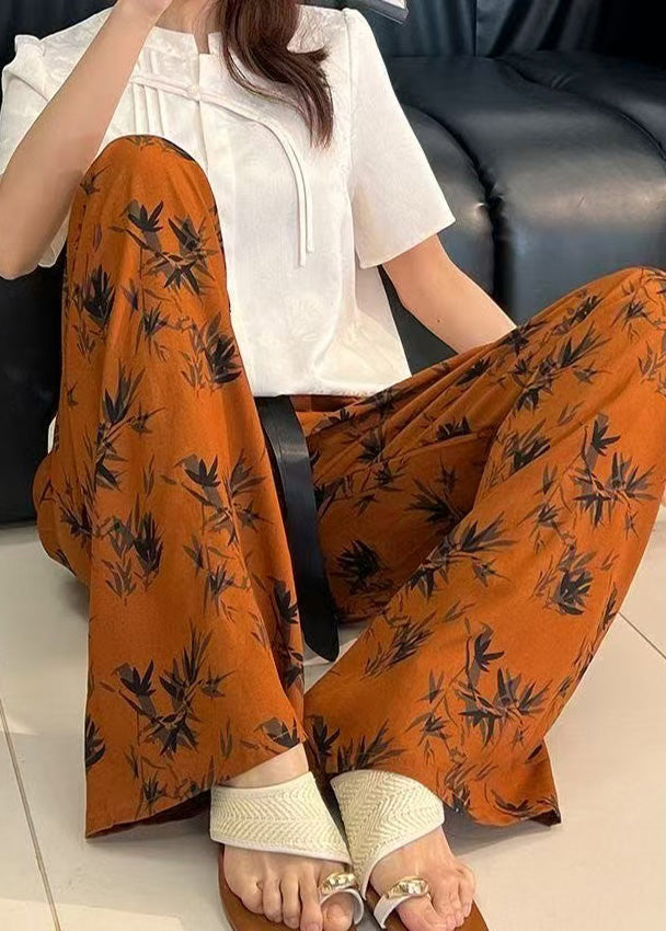 A Vintage Style Pants with Delicate Timeless Details