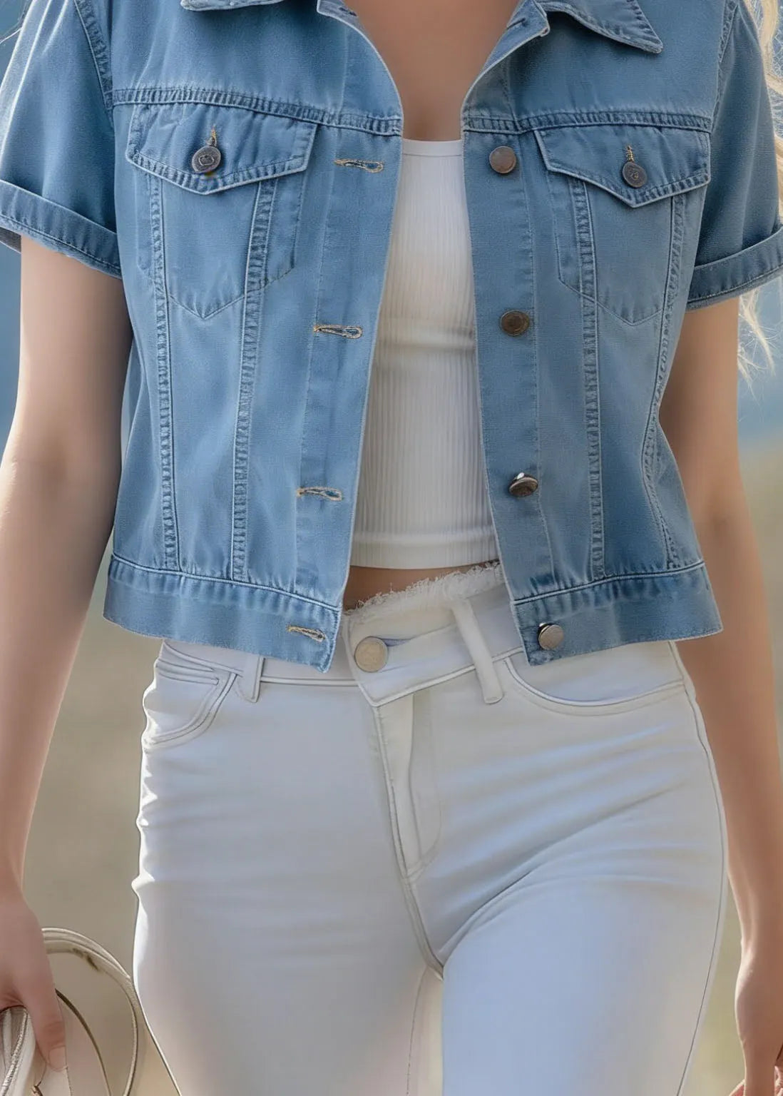 A Vintage Style Jacket with Delicate Timeless Details