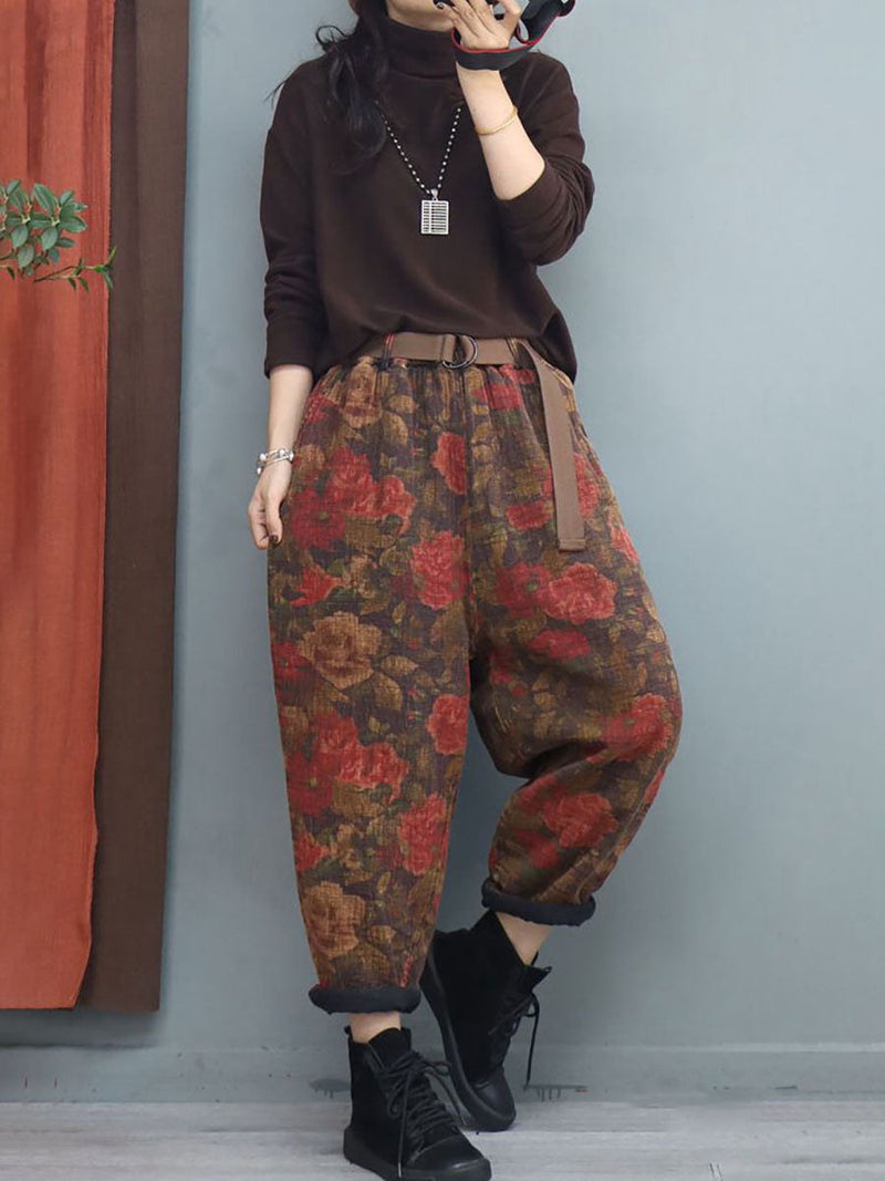 A Vintage Style Pants with Delicate Timeless Details