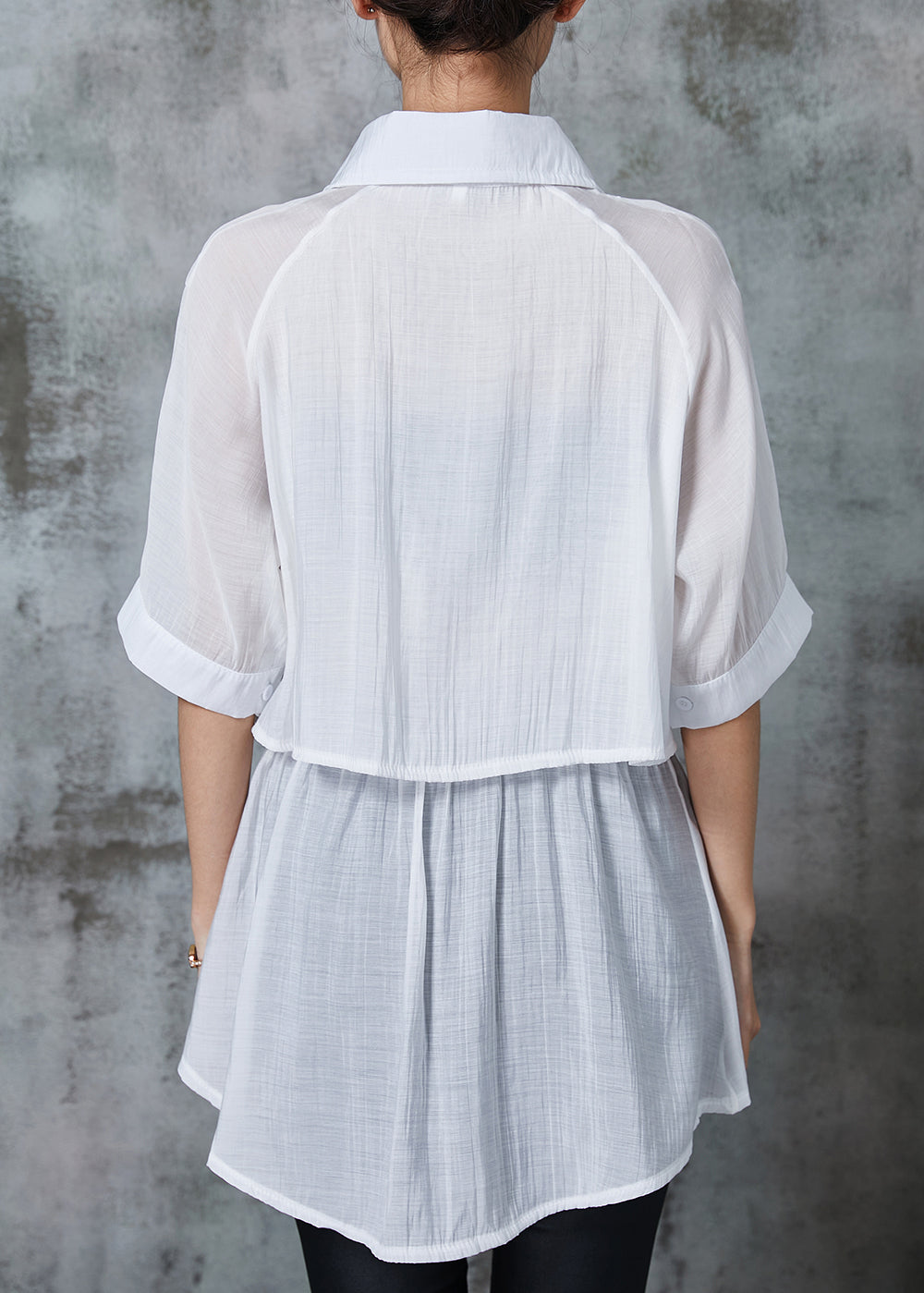 Well Tailored Shirt with a Graceful Silhouette