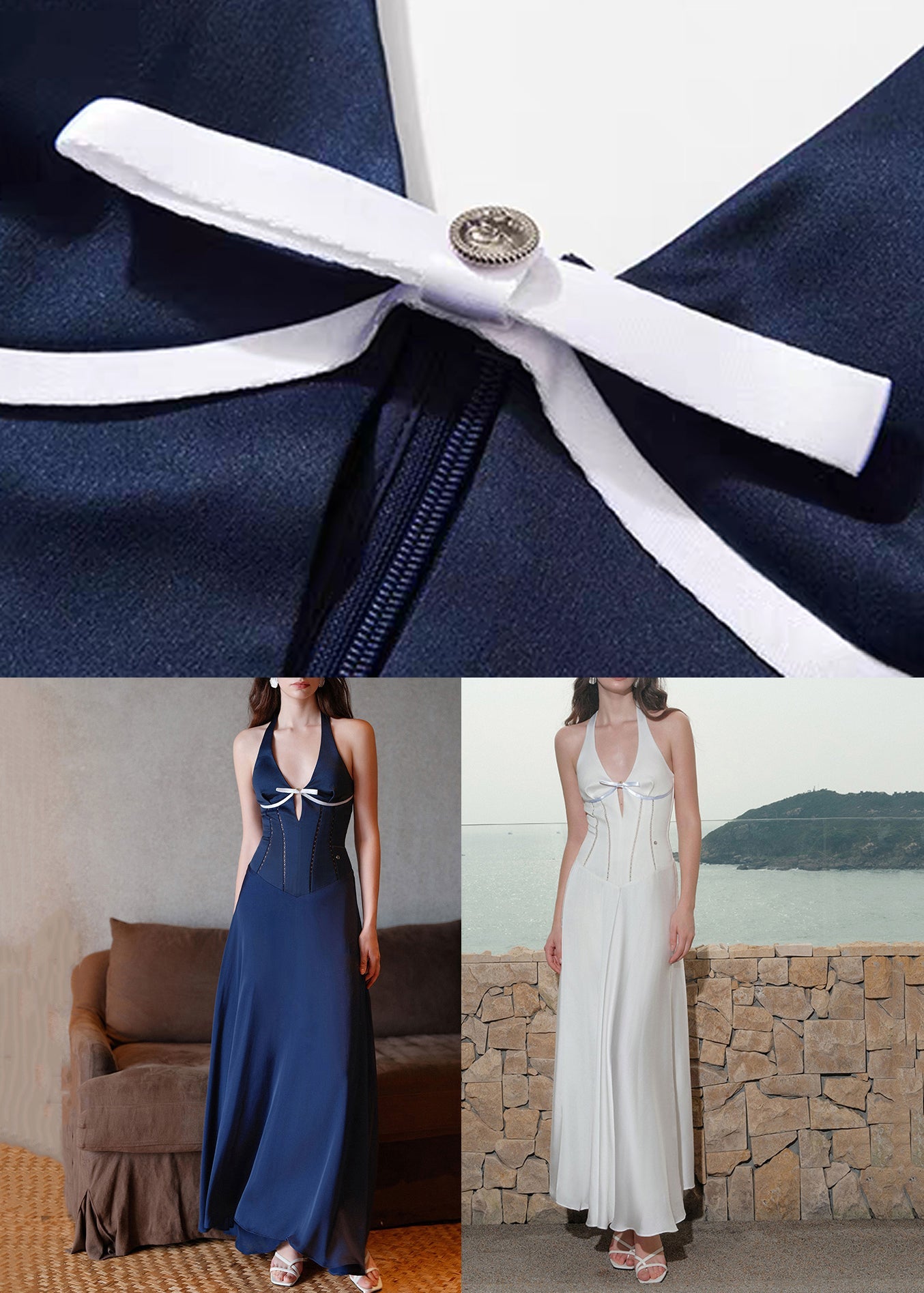 Beautifully Finished Dress in a Timeless Design