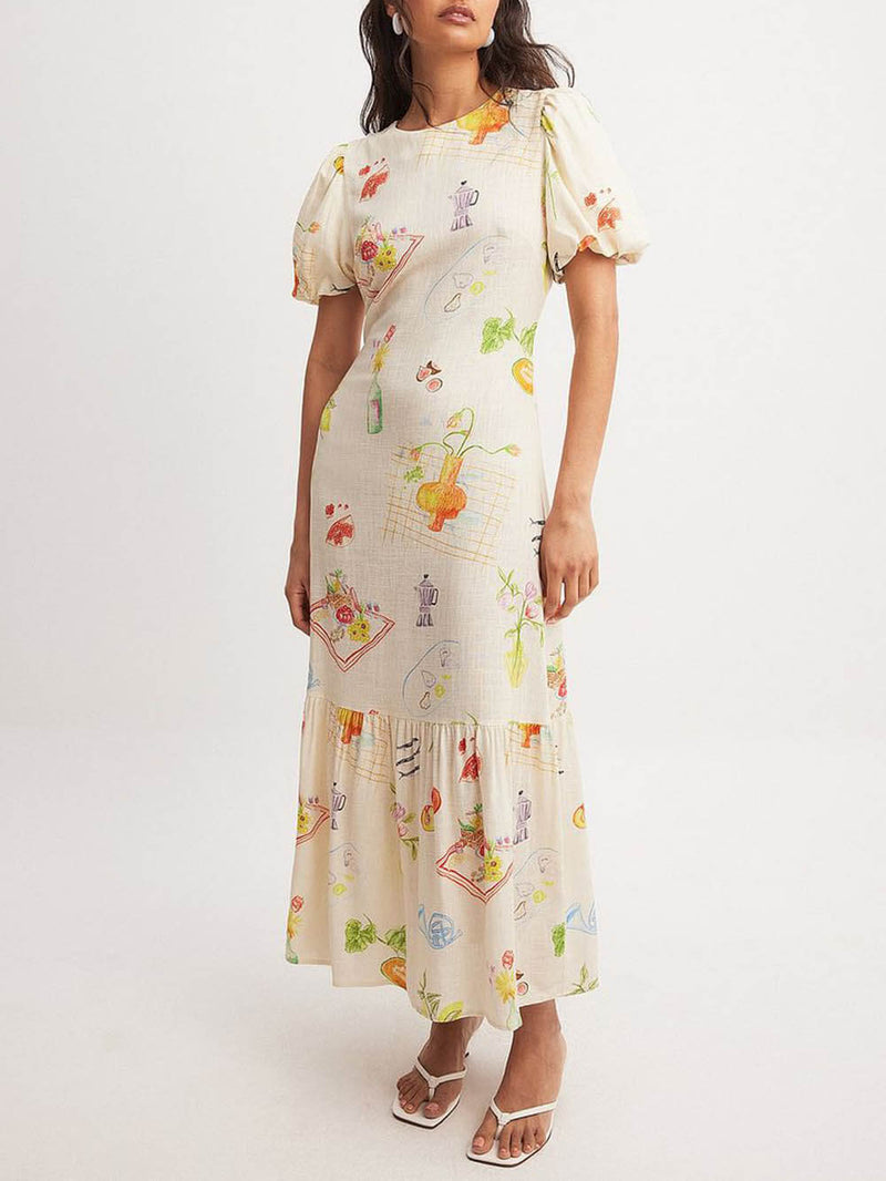 Classic Vintage Dress with a Flattering Fit