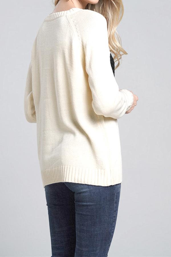 Vintage Inspired Sweater with a Contemporary Edge