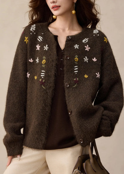 A Vintage Style Cardigan with Delicate Timeless Details