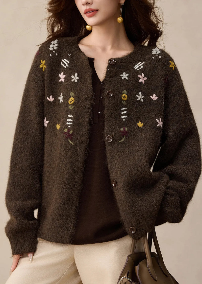 A Vintage Style Cardigan with Delicate Timeless Details