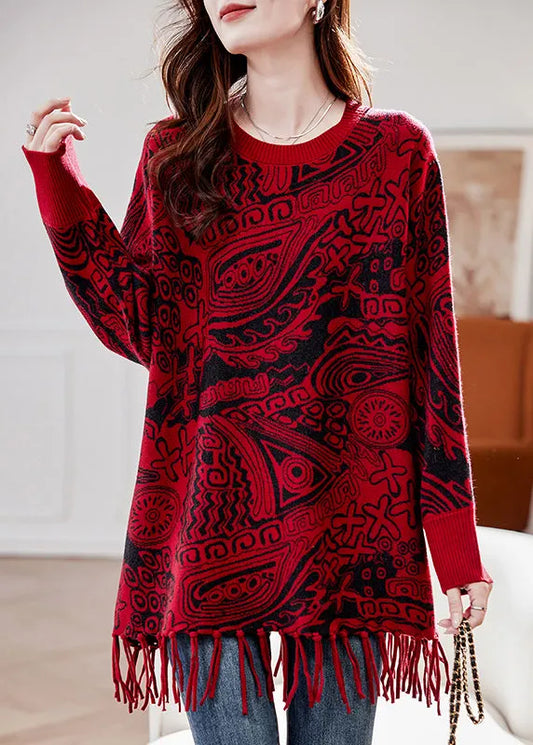 Classic Vintage Sweater with a Flattering Fit