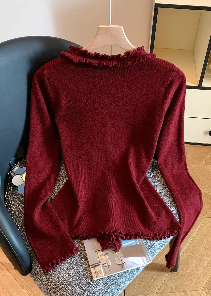 A Vintage Style Sweater with Delicate Timeless Details