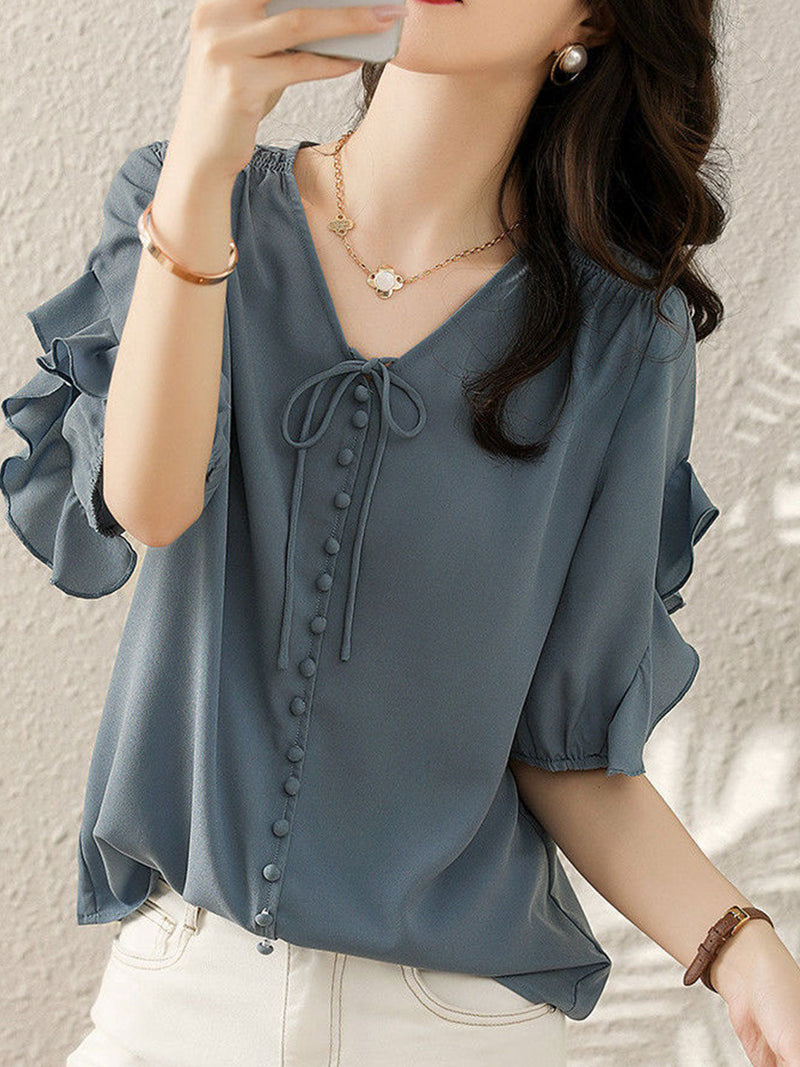 Gracefully Styled Top for Any Occasion