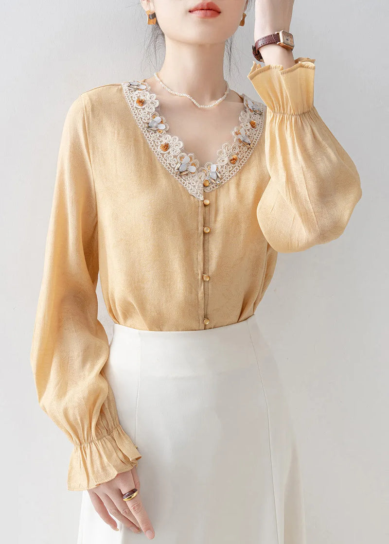 Vintage Inspired Blouse with a Contemporary Edge