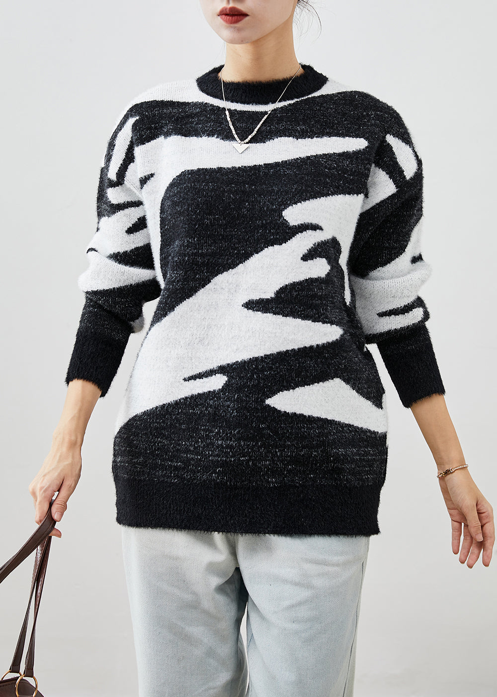 Vintage Inspired Sweater with a Contemporary Edge