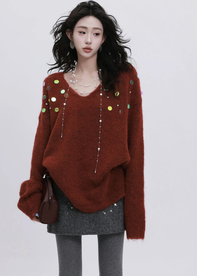 Well Tailored Sweater with a Graceful Silhouette