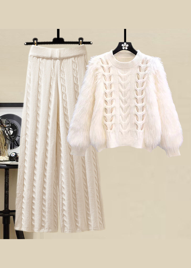 A Vintage Style Sweater with Delicate Timeless Details