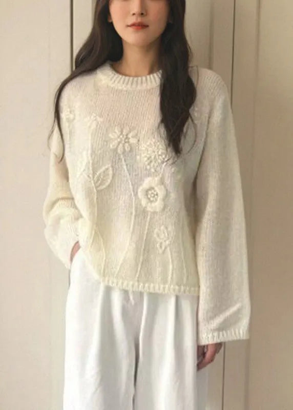 Beautifully Finished Sweater in a Timeless Design
