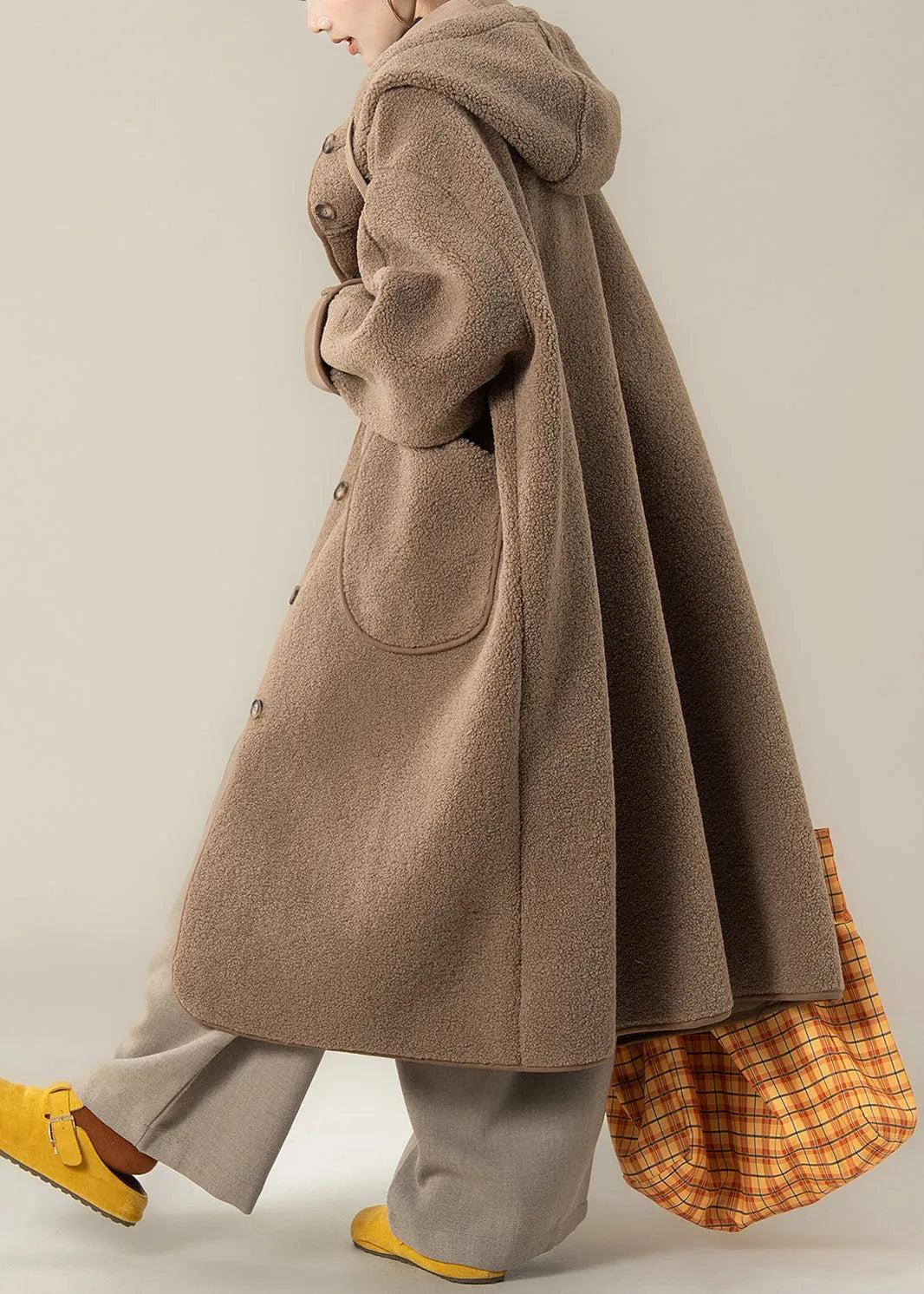 Classic Vintage Coat with a Flattering Fit