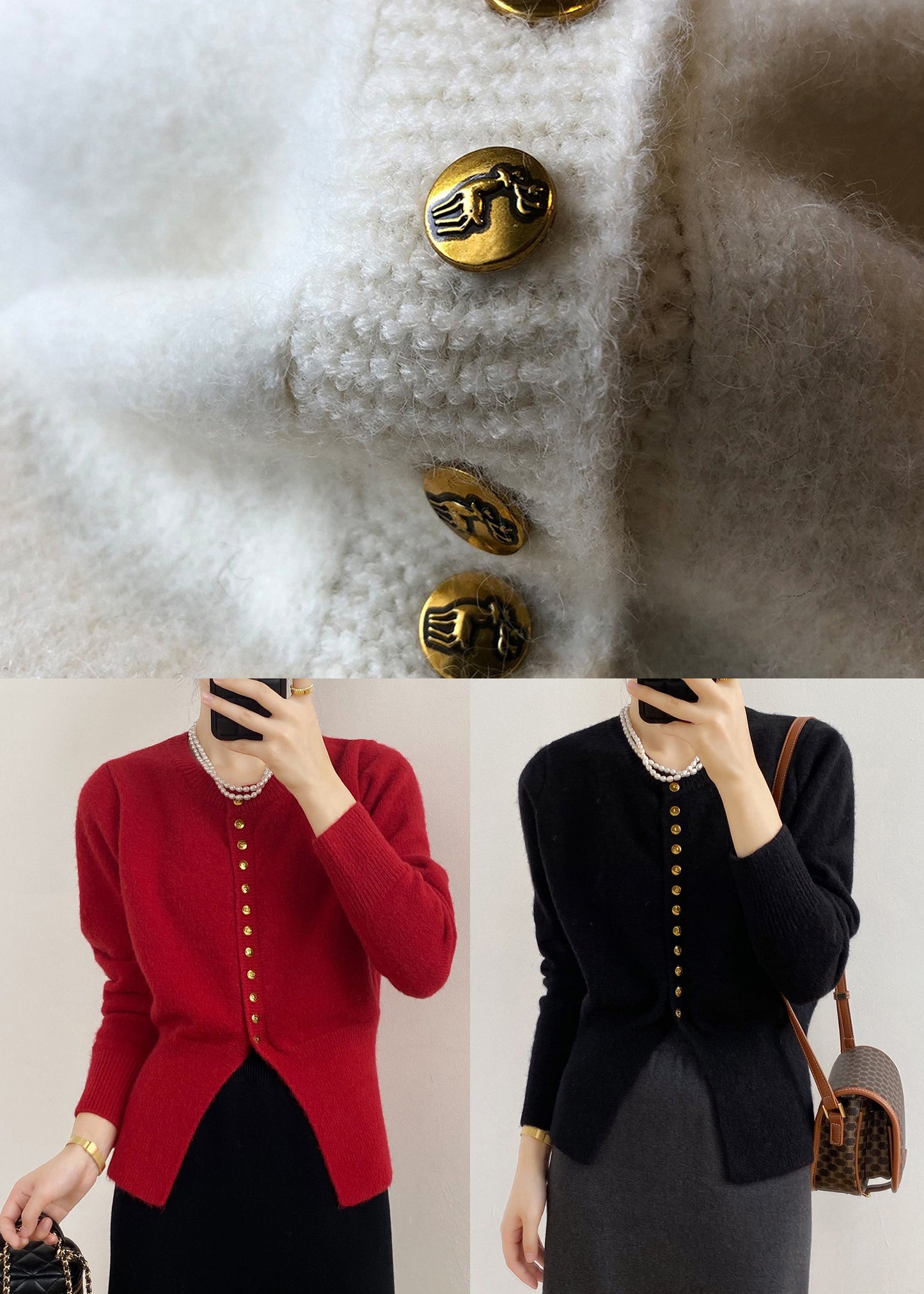 Sophisticated Cardigan with a Clean Classic Look
