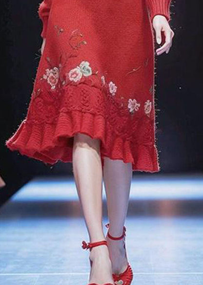 A Vintage Style Sweater with Delicate Timeless Details
