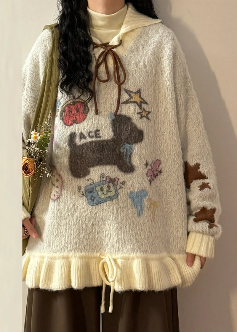 Classic Vintage Sweater with a Flattering Fit