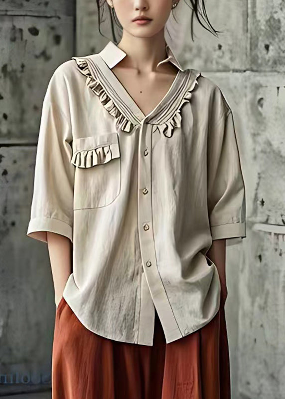 Well Tailored Shirt with a Graceful Silhouette