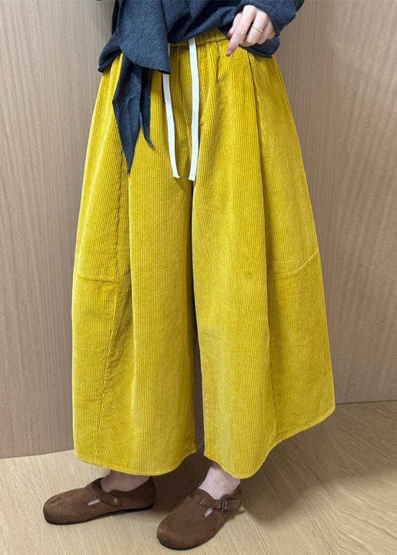 A Vintage Style Pants with Delicate Timeless Details