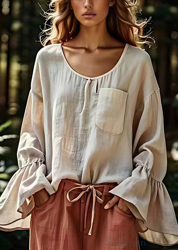 A Vintage Style Shirt with Delicate Timeless Details