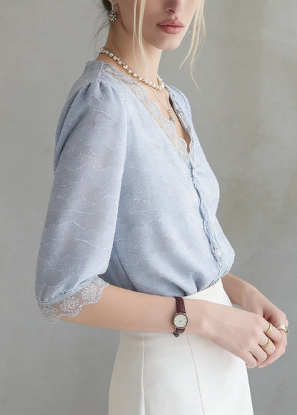 A Vintage Style Top with Delicate Timeless Details