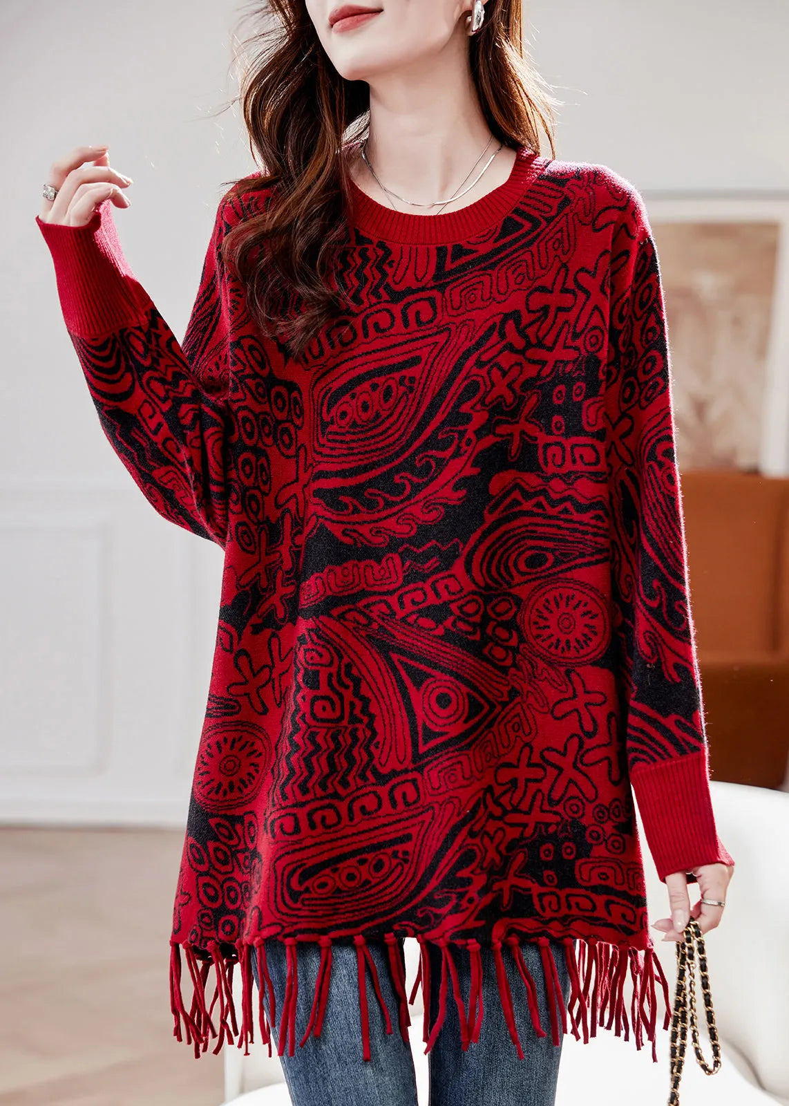 Vintage Inspired Sweater with a Contemporary Edge