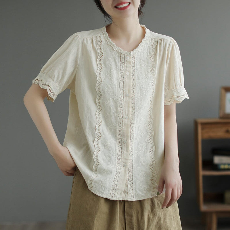 Beautifully Balanced Blouse with Timeless Character