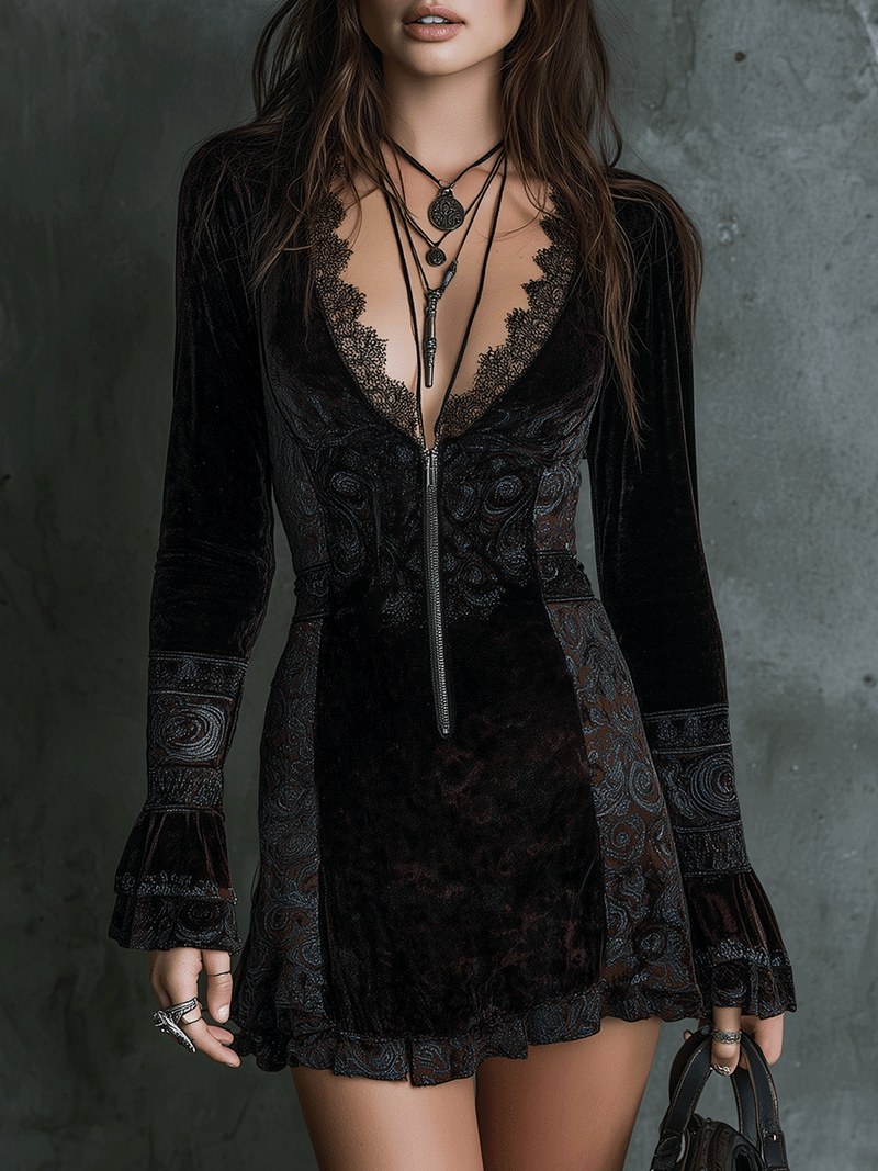 Classic Vintage Dress with a Flattering Fit