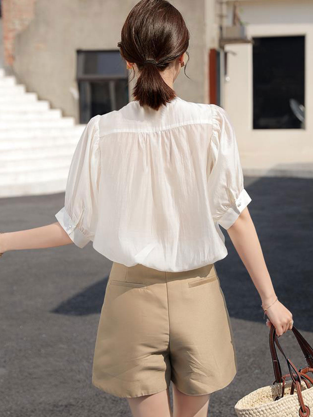 Gracefully Styled Top for Any Occasion