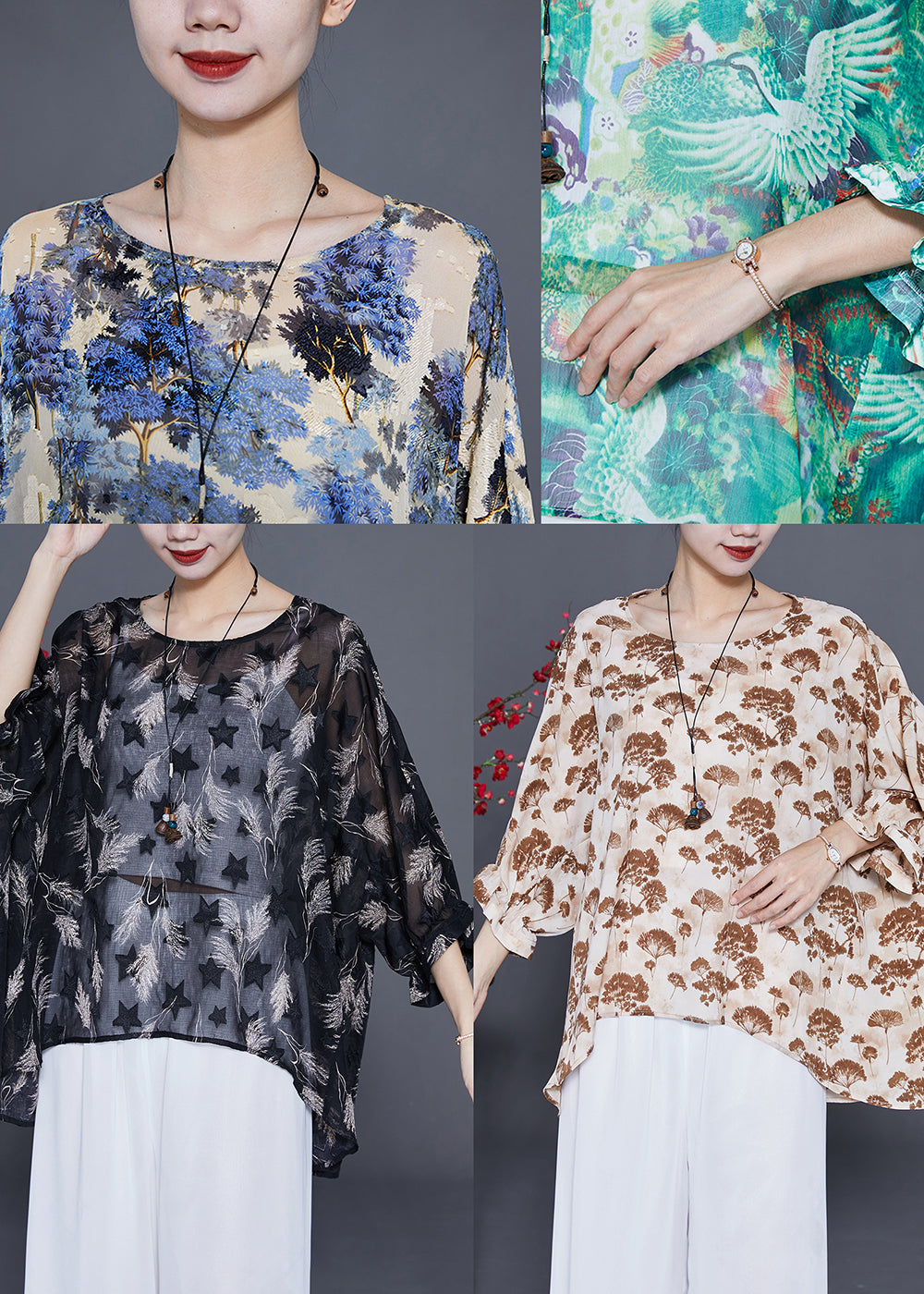 Vintage Inspired Blouse with a Contemporary Edge