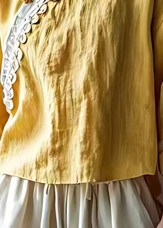 A Vintage Style Shirt with Delicate Timeless Details