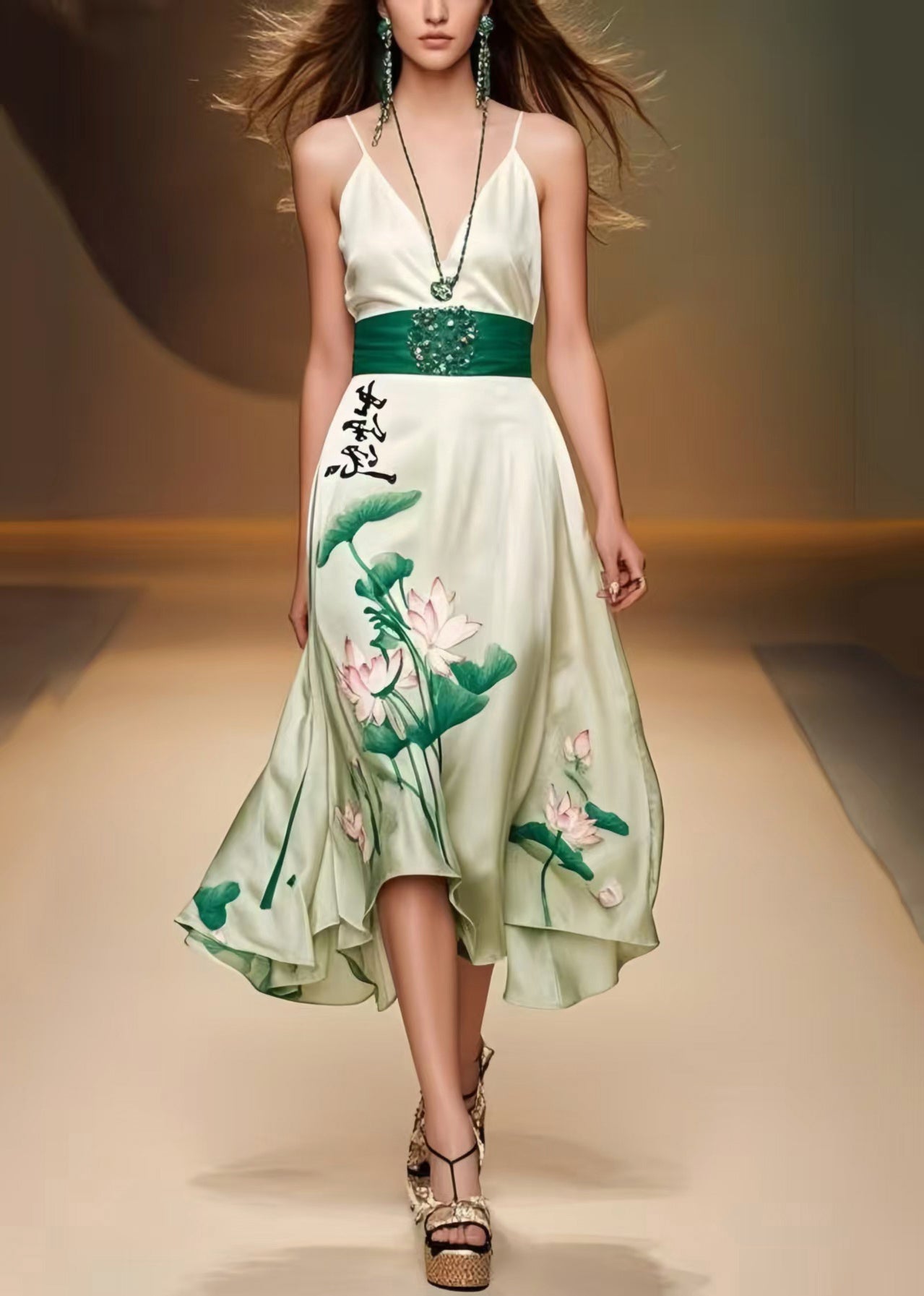 A Vintage Style Dress with Delicate Timeless Details