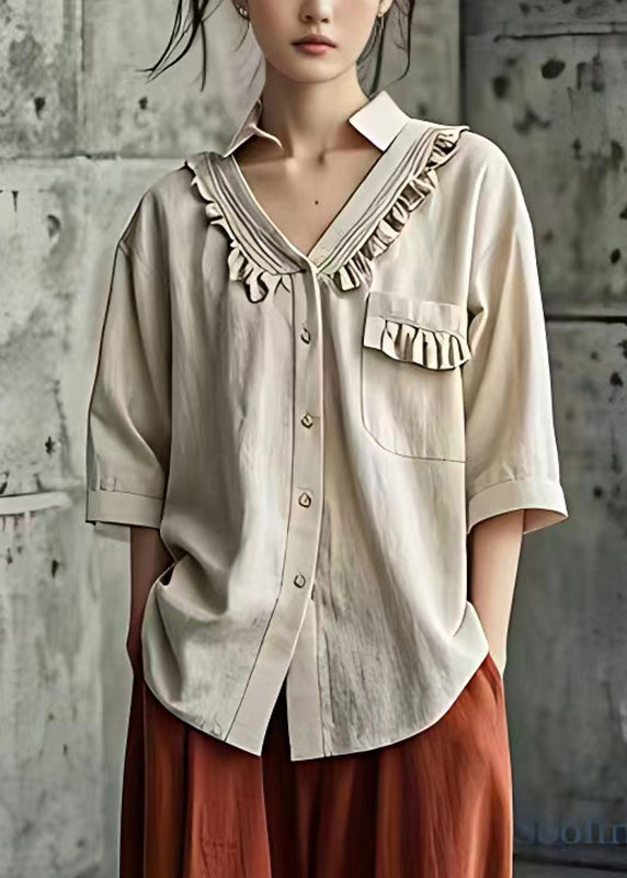 Well Tailored Shirt with a Graceful Silhouette