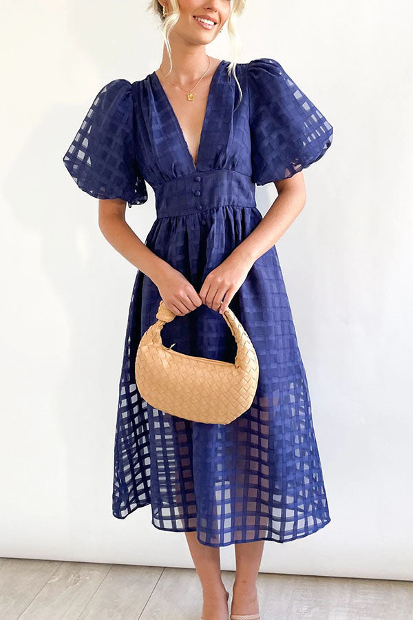 A Vintage Style Dress with Delicate Timeless Details